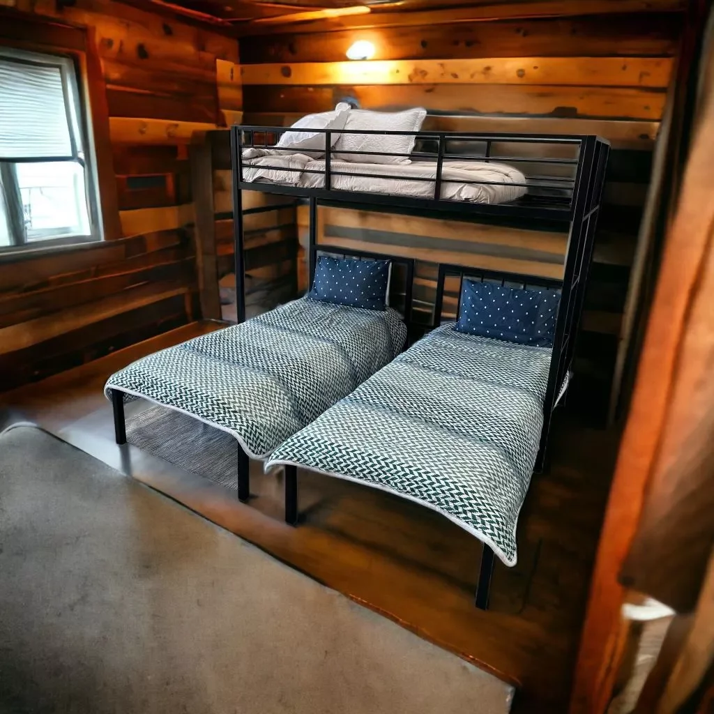 Beliche com 3 Camas de Solteiro - Max:amarelo - 4