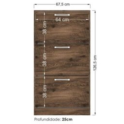 Sapateira 3 Portas Havana Star Demolição - 4