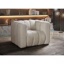 Ver imagem 1 de Poltrona Mona Bouclê Encosto Alto Confortável Marrom 510 Bella Decor