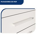 Ver imagem 6 de Cômoda para Quarto 4 Gavetas em MDP Carol Branco