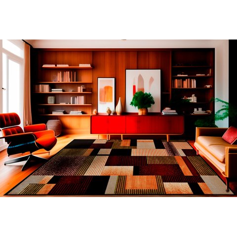 Tapete Rayza Marbella Moderno Artistic -1 2.50m X 3.50m