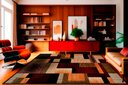 Ver imagem 1 de Tapete Rayza Marbella Moderno Artistic -1 2.50m X 3.50m