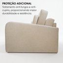 Ver mais imagens de Sofá Confort Retrátil 5 Lugares 270cm Lisboa