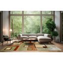 Ver imagem 1 de Tapete Rayza Marbella Moderno Quadrado 2.00m X 2.50m