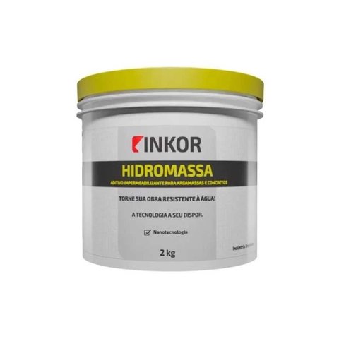 Aditivo Impermeabilizante 2kg - Hidromassa - Inkor