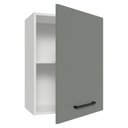 Ver imagem 7 de Armário Aéreo 50cm 1 Porta Branco/cinza Agata Madesa