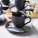 Ver imagem 3 de Conjunto de Xícara de Cafezinho com Pires 06 Peças Bio Dust Porto Brasil Conj Xícara Cafezinho Bio D