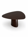 Ver imagem 1 de Mesa Jantar Orgânica Cone Canya 100x105cm - Tabaco