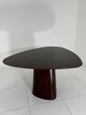 Ver imagem 4 de Mesa Jantar Orgânica Cone Canya 100x105cm - Tabaco