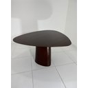 Ver mais imagens de Mesa Jantar Orgânica Cone Canya 100x105cm - Tabaco