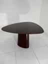 Ver mais imagens de Mesa Jantar Orgânica Cone Canya 100x105cm - Tabaco