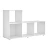 Estante Decorativa com 04 Nichos Bia B03 Branco - Lyam Decor - 3