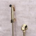 Ver imagem 1 de Ducha Higiênica Dourado Luxo Completa Banheiro Lavabo