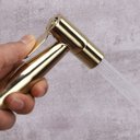 Ver imagem 3 de Ducha Higiênica Dourado Luxo Completa Banheiro Lavabo