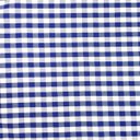 Ver imagem 3 de Guardanapo de Tecido Oxford Xadrez Azul 40cmx40cm com Argola - 4 Unds