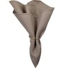 Guardanapo de Tecido Oxford Overloque Bege Fendi 40cmx40cm - 4 unds - 1