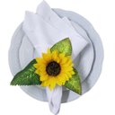 Ver imagem 3 de Porta Guardanapo Girassol Vivo - 4 Unds