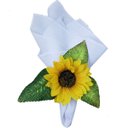 Ver imagem 1 de Porta Guardanapo Girassol Vivo - 4 Unds