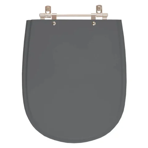 Assento Sanitário Paris Cinza Quartzo (Cinza Escuro) Para Louça Ideal Standard