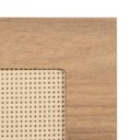Ver imagem 5 de Cabeceira Casal Kaya com Telinha Rattan Madeira MDF 140cm x 60cm Tauari Casavee