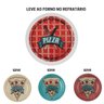 Prato Refratário com 6 Pratos de Servir Pizza - 2