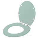Ver imagem 2 de Assento Sanitário Diamantina Verde Claro Para Louça Icasa