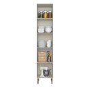 Ver imagem 2 de Armário Paneleiro 50 Cm 1 Porta Classy Branco - Thb