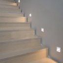 Ver imagem 1 de 2 Balizador Led Embutir Sensor Presença Parede Branco Lup73