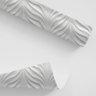 Papel de Parede Efeito Gesso 3D Desenhos Verticais 2,75m - 3
