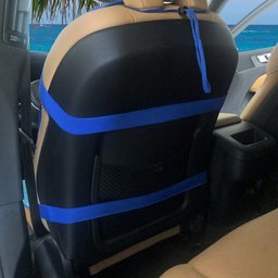 Praticapa Capa Toalha de Microfibra Com Regulagem Para Banco De Carro Ou Cadeira De Praia Turquesa - 5