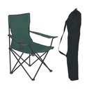 Ver imagem 2 de Cadeira Dobrável Pescaria Camping Aço Poliéster 120 Kg Mor