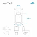 Ver imagem 5 de Assento Sanitário Tivoli Verde Amazônia Para Louça Ideal Standard