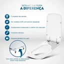 Ver imagem 3 de Assento Sanitário Tivoli Verde Amazônia Para Louça Ideal Standard