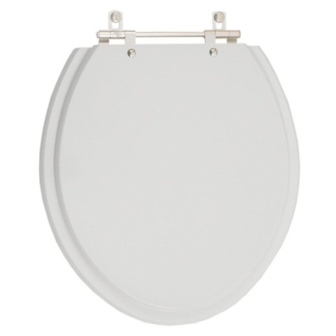 Assento Sanitário Convencional Oval Sterling Silver (Cinza) para vaso Ideal Standard