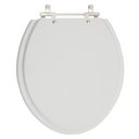 Ver imagem 1 de Assento Sanitário Convencional Oval Sterling Silver (Cinza) para vaso Ideal Standard