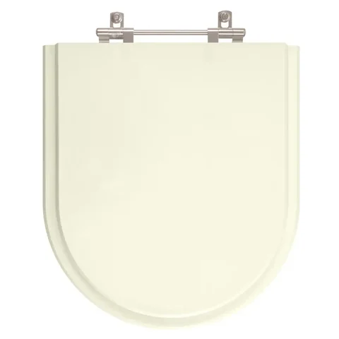 Assento Sanitário Poliester Riviera Pergamon (Bege Claro) para vaso Celite