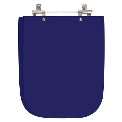 Assento Sanitário Poliester Tivoli Azul Cobalto para vaso Ideal Standard