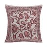 Capa de Almofada Grécia Jacquard 45x45cm Estampa Frente e Verso com Zíper Cor Vinho - 4