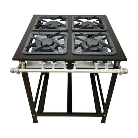 Fogão 4 Bocas Baixa Pressão Linha Gold Cefaz CFZG-127