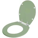 Ver imagem 2 de Assento Sanitário Poliester Ravena Verde Malva para vaso Deca