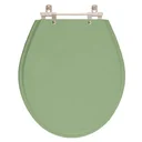 Ver imagem 1 de Assento Sanitário Poliester Ravena Verde Malva para vaso Deca