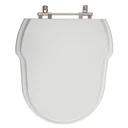 Ver imagem 1 de Assento Sanitário Poliester Hampton Cinza Platina para vaso Incepa