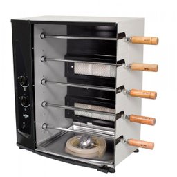 Churrasqueira a Gás Rotativa AGR 5 Espetos Bivolt Arke - 2