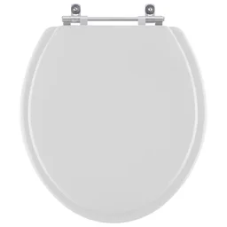 Assento Sanitário Convencional Oval Cinza Claro para vaso Deca - 4