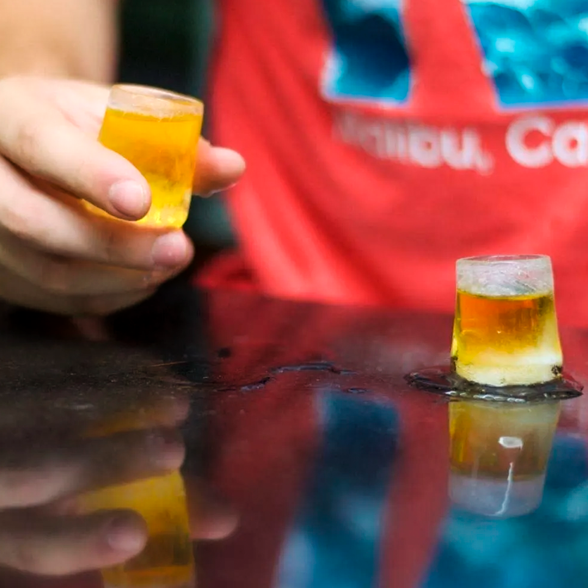 4 Formas De Gelo Silicone Formato Copo Shot Drink Bebidas - 6