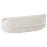 Recamier Sofá Curvo Luxo Recepção Lado Direito Canadá 150cm Bouclé Branco - Incasa Decor - 6