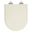 Ver imagem 1 de Assento Sanitário Poliéster com Amortecedor Carrara Creme para Vaso Deca