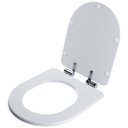 Ver imagem 2 de Assento Sanitário Poliéster com Amortecedor Duna Branco para Vaso Deca