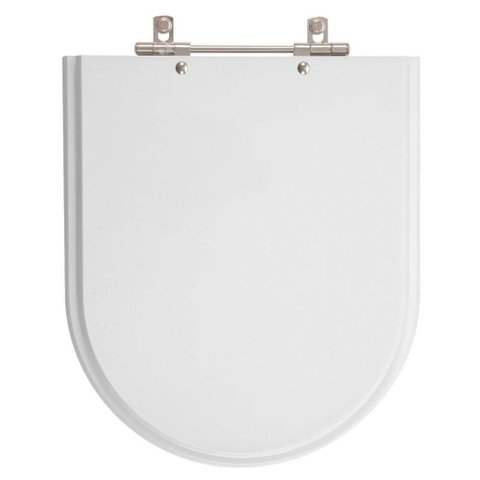 Assento Sanitário Poliester Oxford Branco Para Louça Deca