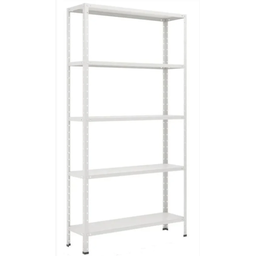 Estante Aço Leve 5 Prateleiras Suporta 100kg 30cm Cor:branca - 1